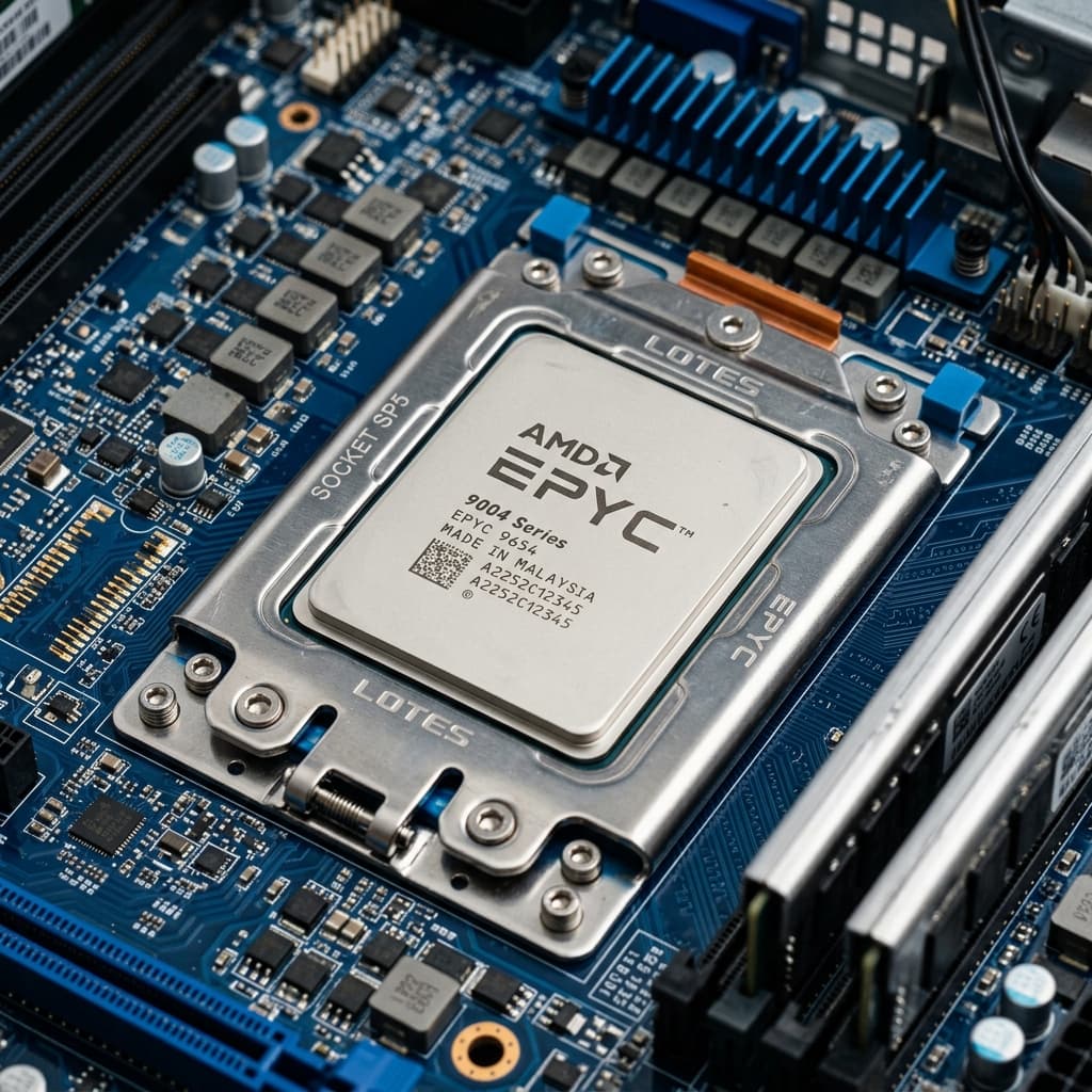AMD EPYC powered server hardware